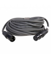 XLR Cable 3-Pin XLR Male to Fema 10m