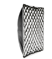 Falcon Eyes Foldable Softbox + Honeycomb Grid FESB-9090HC 90x90 cm