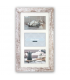 Zep Wooden Collage Photo Frame V23106 Nelson 6 3Q White Wash for 3 Photos