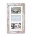 Zep Wooden Collage Photo Frame V23136 Nelson 6 3Q White Wash for 3 Photos